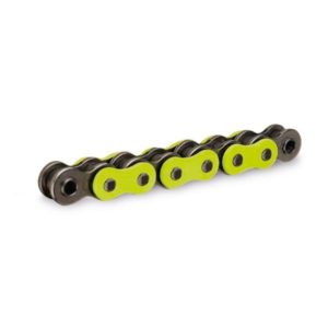 Cadena RK FG520MXZ4 con 92 eslabones verde fluor