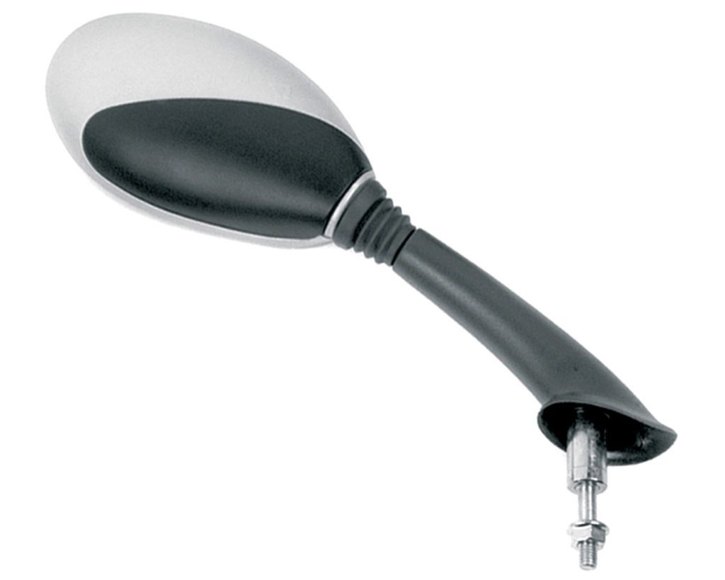 Espejo Vespa ET2/ET4 dcho (negro-gris)