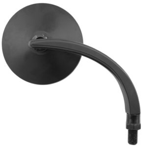 Retrovisor redondo Ø74mm. Negro Dcho.