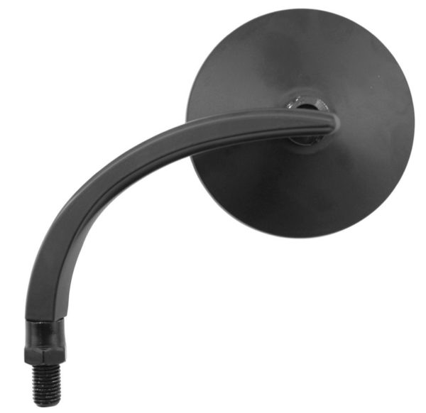 Retrovisor redondo Ø74mm. Negro Izqdo.