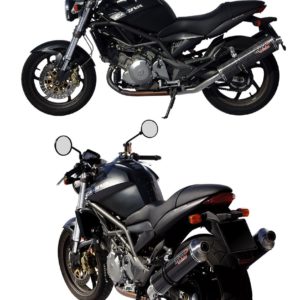 ESCAPES MIVV CAGIVA - Mivv Oval carbono Cagiva Raptor 650 2001+ -