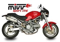 Mivv Oval titanio (alto) Monster 750 1999-2002