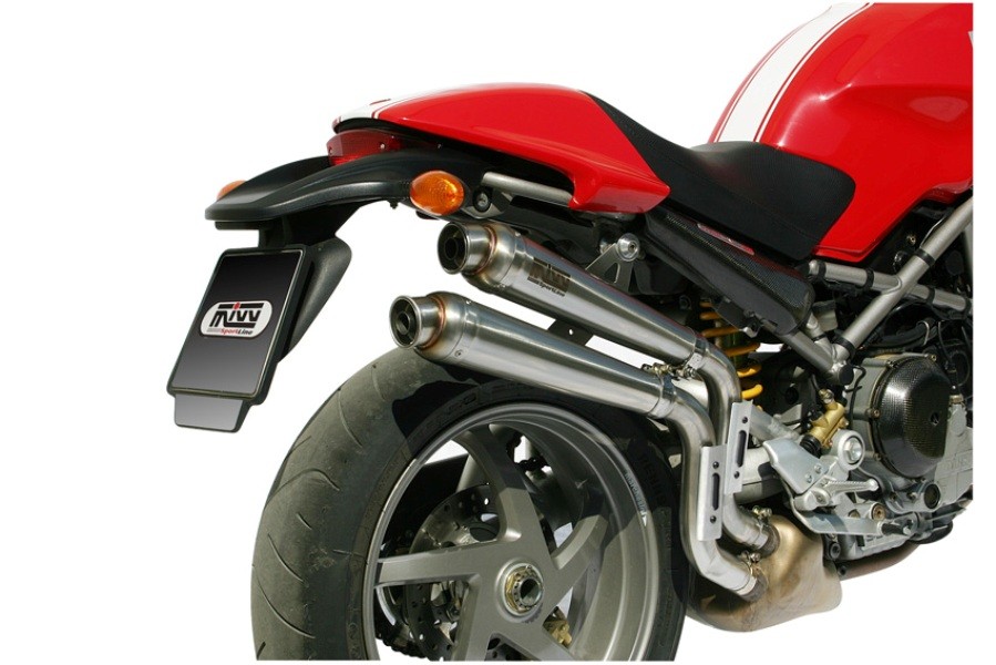 Mivv X-cone acero inox Monster S2R 1000 2006+