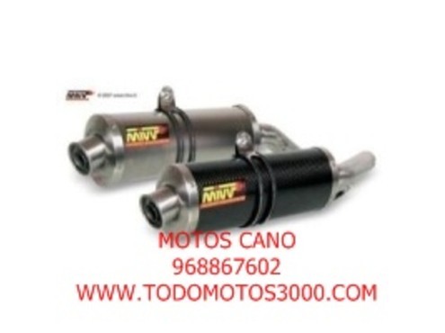 Escape Mivv OVAL TITANIO,COPA CARBONO Ducati Multistrada 1100 2006+