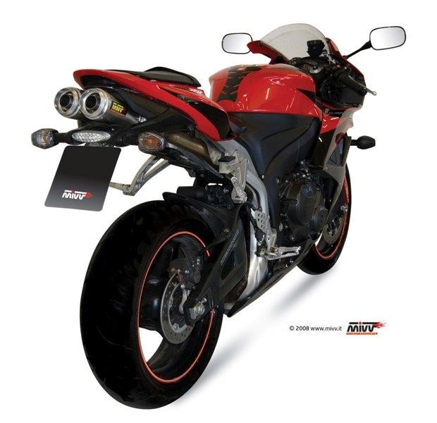 Escape Mivv Honda CBR 600 RR 2007+  DUAL X-CONE