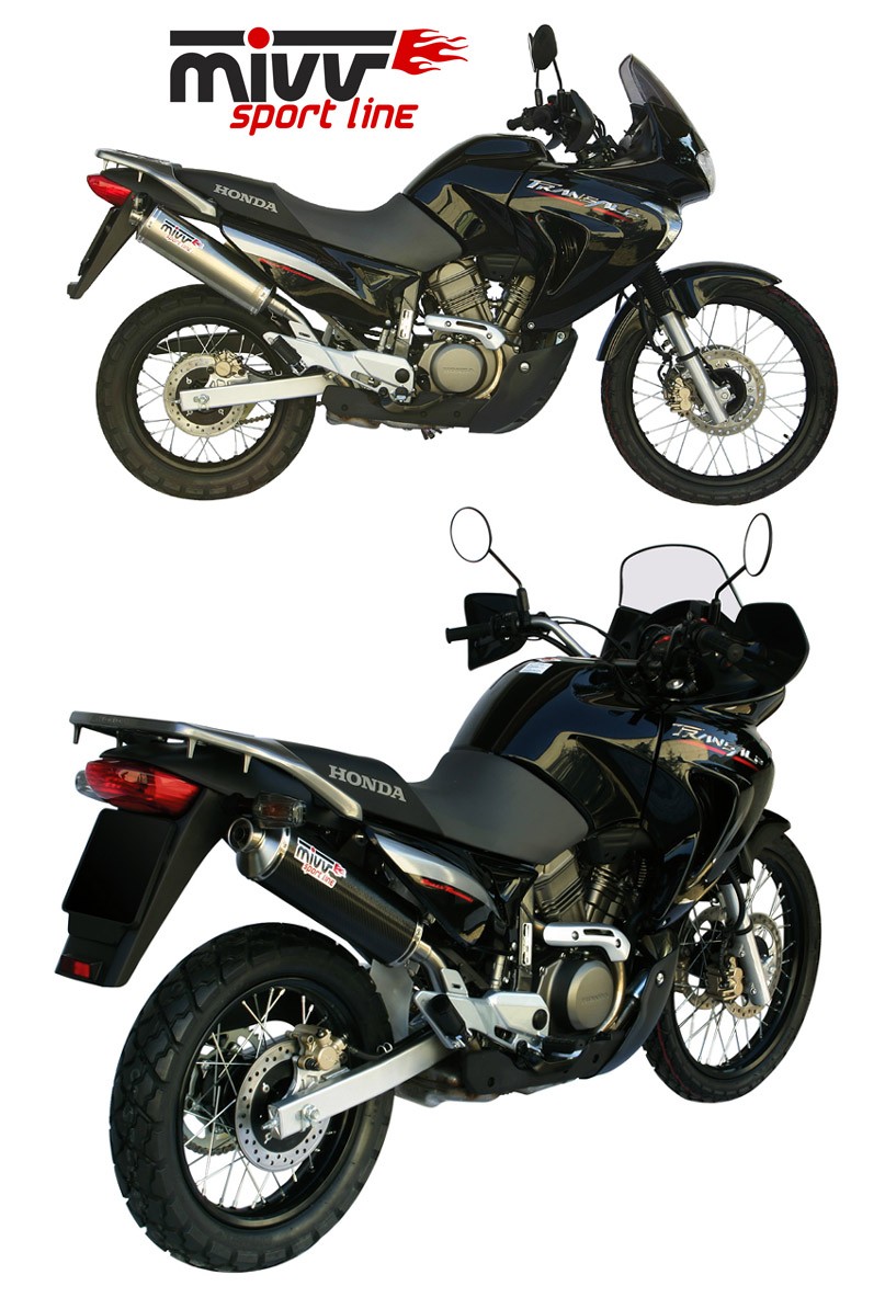 Escape Mivv Honda XLV 650 Transalp (2005-2007) OVAL CARBONO