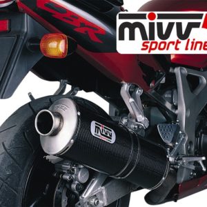 Escape Mivv Honda CBR 900 RR 2000-2001 OVAL CARBONO