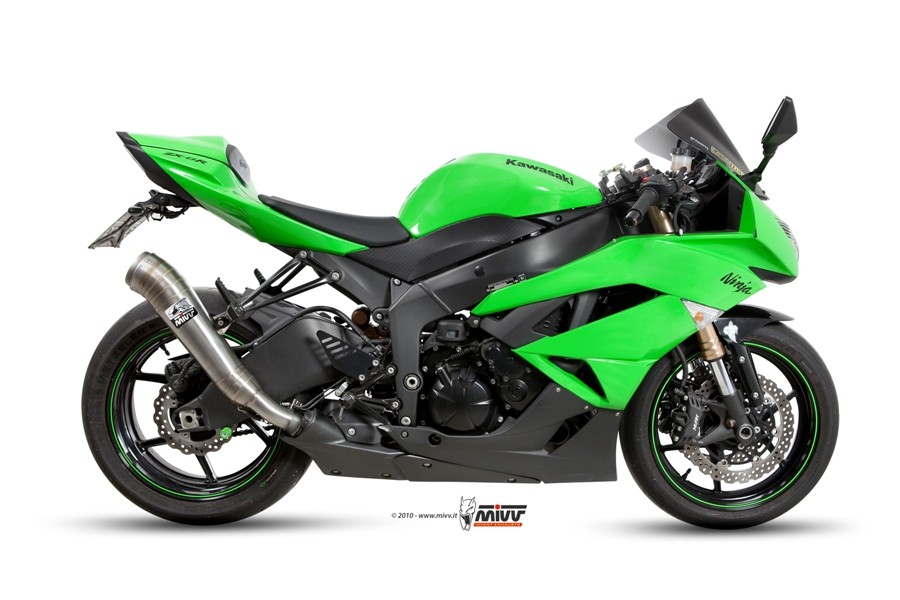Escape MIVV Kawasaki ZX 6R 2009+ GHIBLI