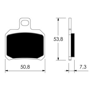 Jgo pastillas MBK Thunder 125,Piaggio X9