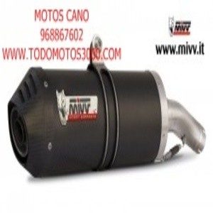 ESCAPES MIVV KAWASAKI - Escape MIVV Kawasaki Z 1000 2007-2009 OVAL CARBONO,COPA CARBONO -