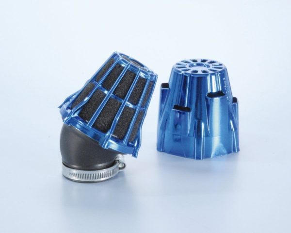 Air Box Polini CROMADO AZUL CURV. 30' D.42 (2030115)