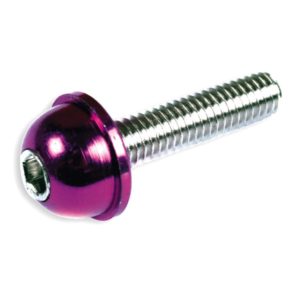Kit 12 tornillos allen c/abombada M6x13. Azul