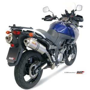 SUZUKI - Escape MIVV Suzuki DL V-STROM 1000 (2005+) Oval titanio -