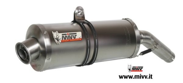 Escape MIVV Triumph SPEED TRIPLE (1998-2001) Oval titanio