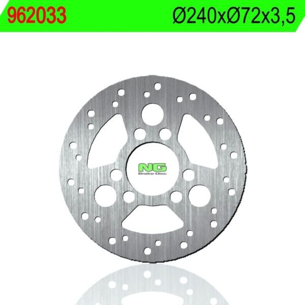 Disco de freno NG 033 Ø240 x Ø72 x 3.5