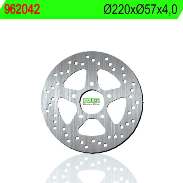 Disco de freno NG 042 Ø220 x Ø57 x 4