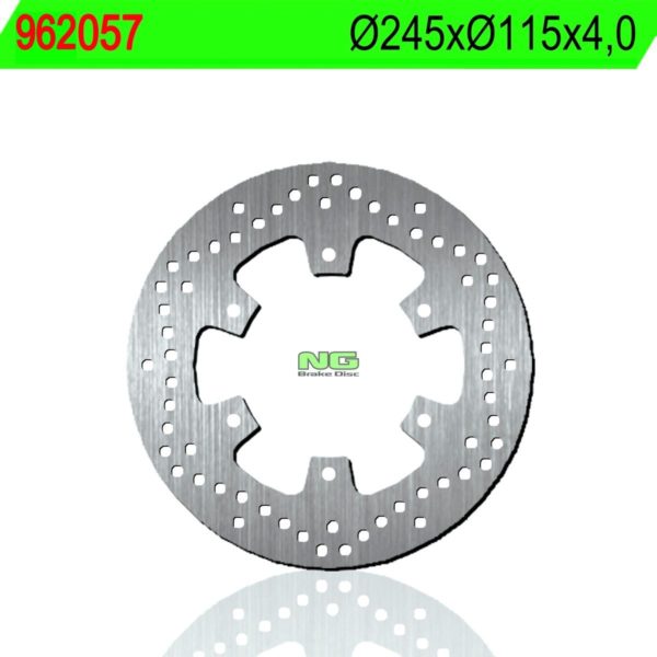 Disco de freno NG 057 Ø245 x Ø115 x 4
