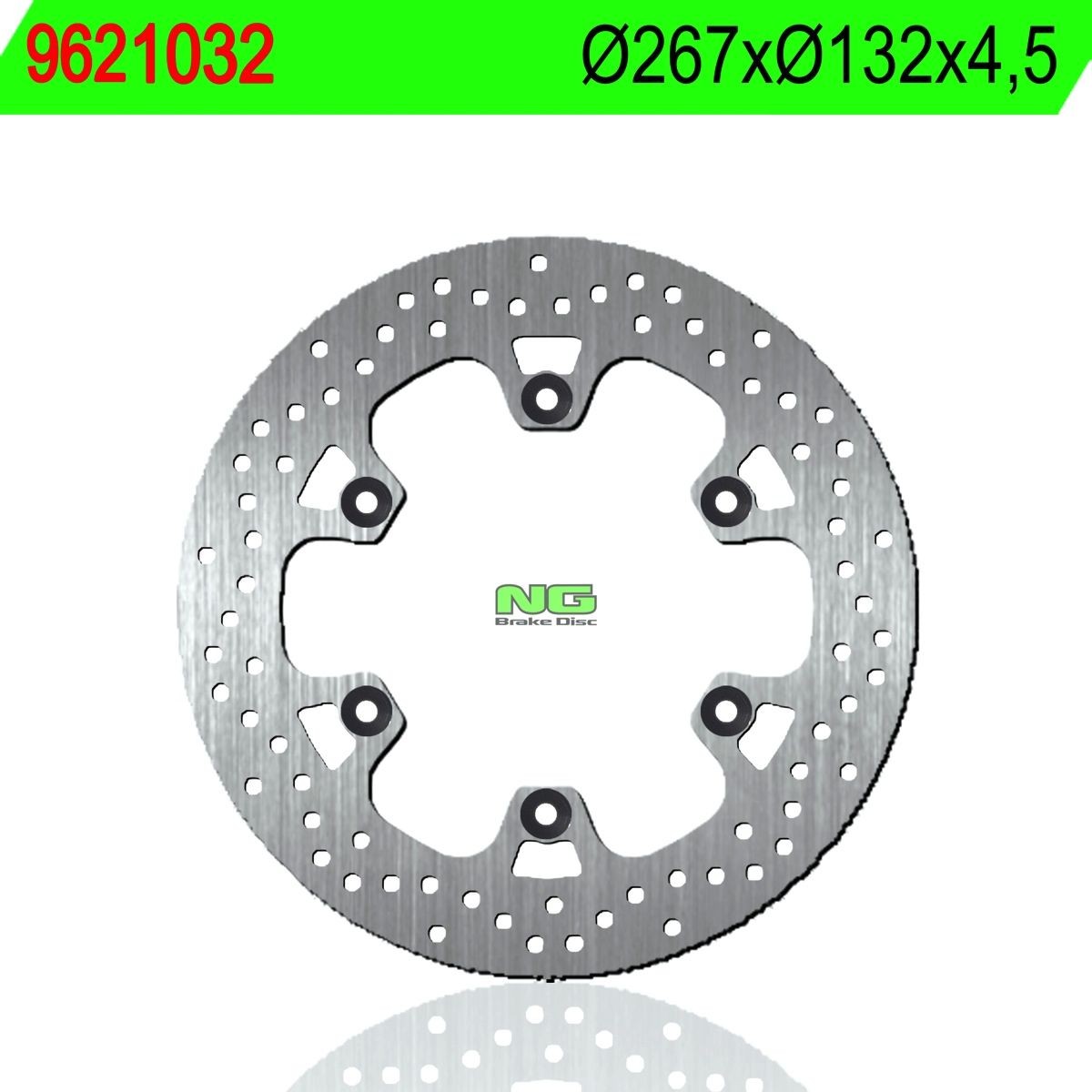 Disco de freno NG 1032 Ø267 x Ø132 x 4.5