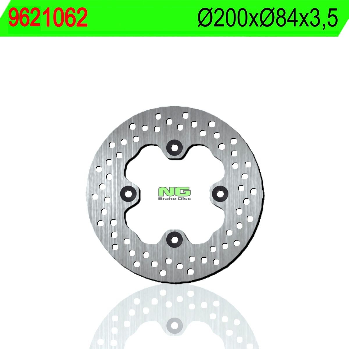 Disco de freno NG 1062 Ø200 x Ø84 x 3.5