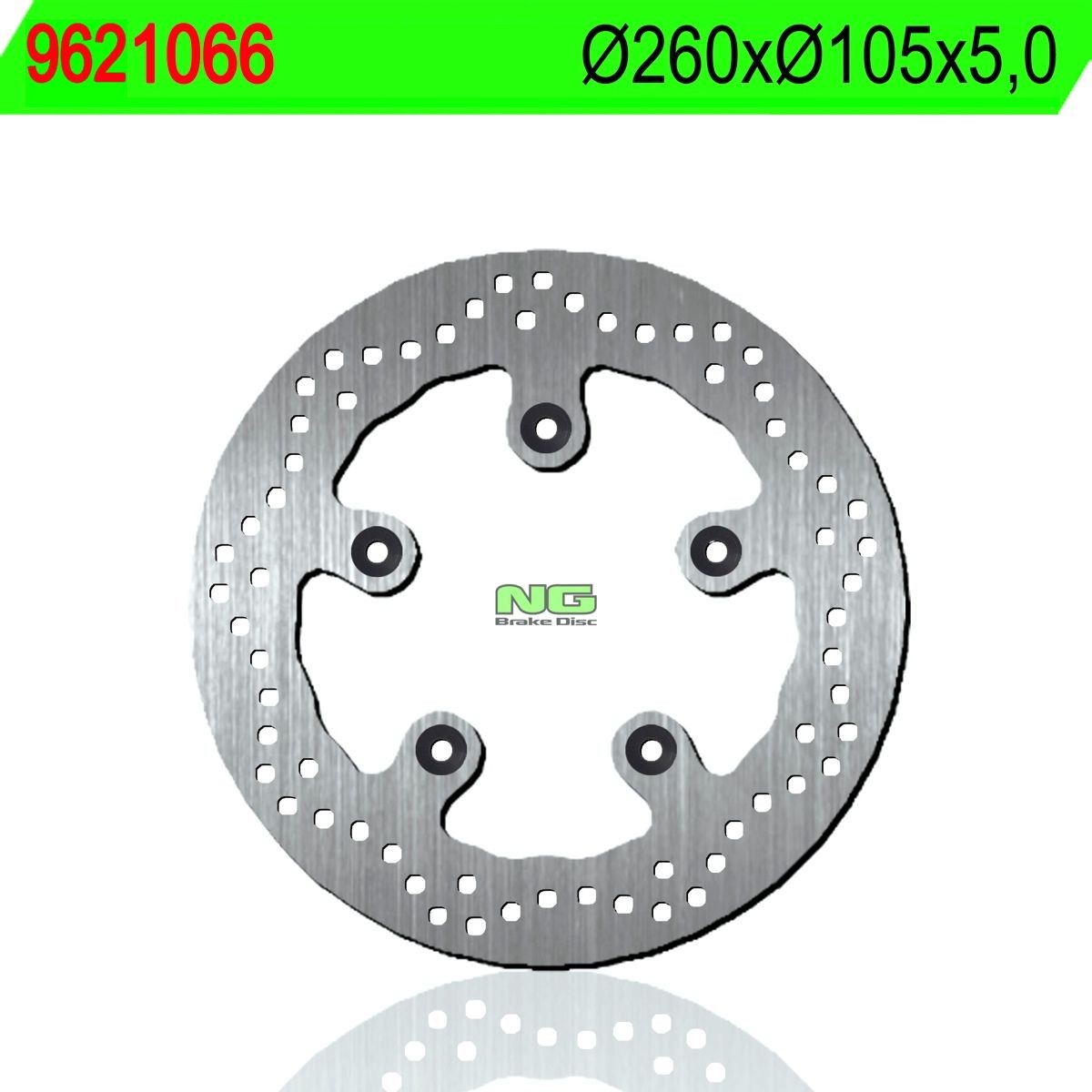 Disco de freno NG 1066 Ø260 x Ø105 x 3