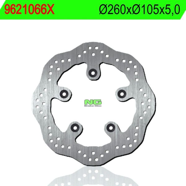 Disco de freno NG ondulado 1066X Ø260 x Ø105 x 5