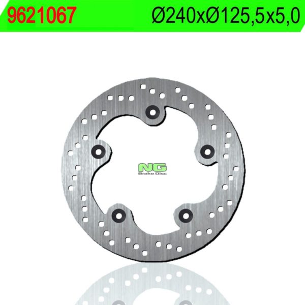 Disco de freno NG 1067 Ø240 x Ø125,5 x 5