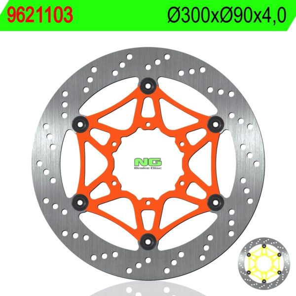 Disco de freno NG 1103 Ø300 x Ø90 x 4