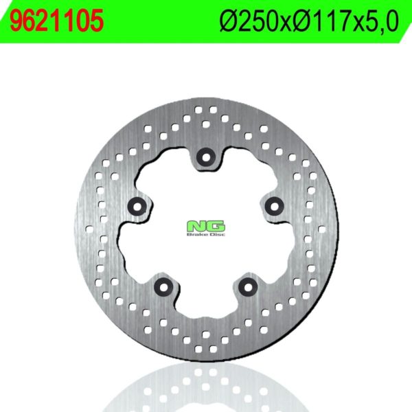 Disco de freno NG 1105 Ø250 x Ø117 x 5