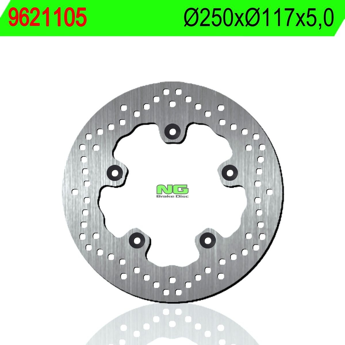 Disco de freno NG 1105 Ø250 x Ø117 x 5