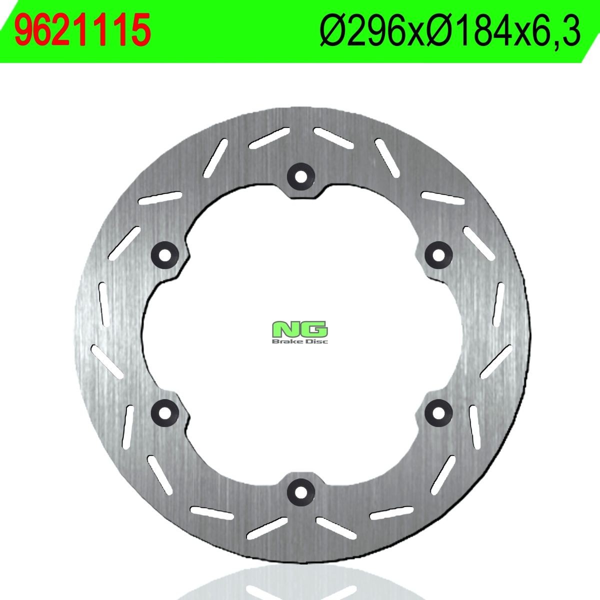 Disco de freno NG 1115 Ø296 x Ø184.5 x 6.25