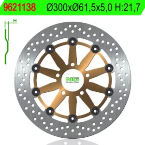 Disco de freno NG 1138 Ø300 x Ø61 x 5