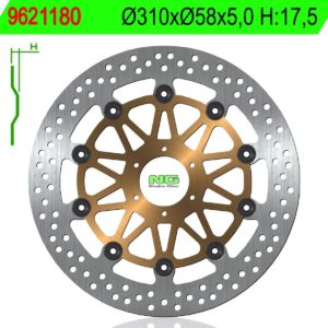 Disco de freno NG 1180 Ø310 x Ø58 x 4