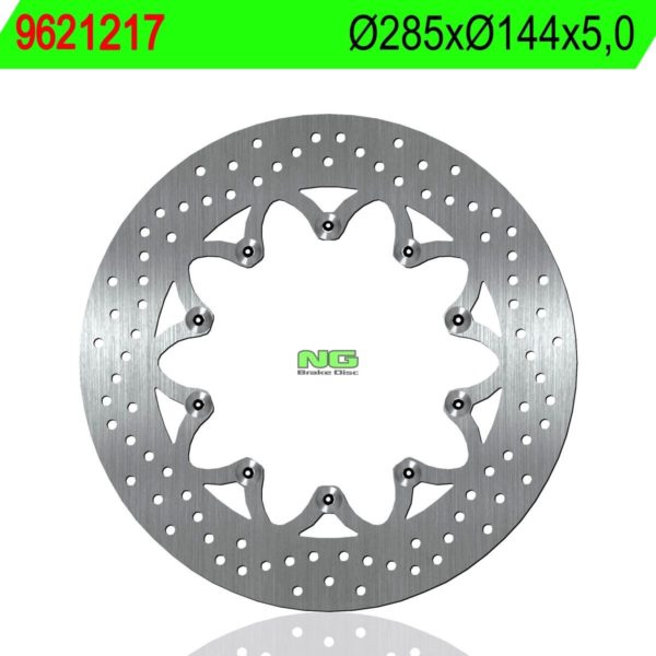 Disco de freno NG 1217 Ø285 x Ø144 x 5
