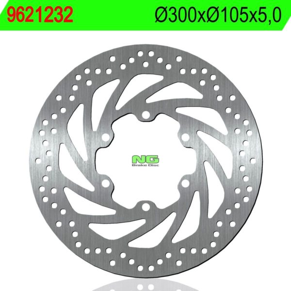 Disco de freno NG 1232 Ø300 x Ø105 x 5
