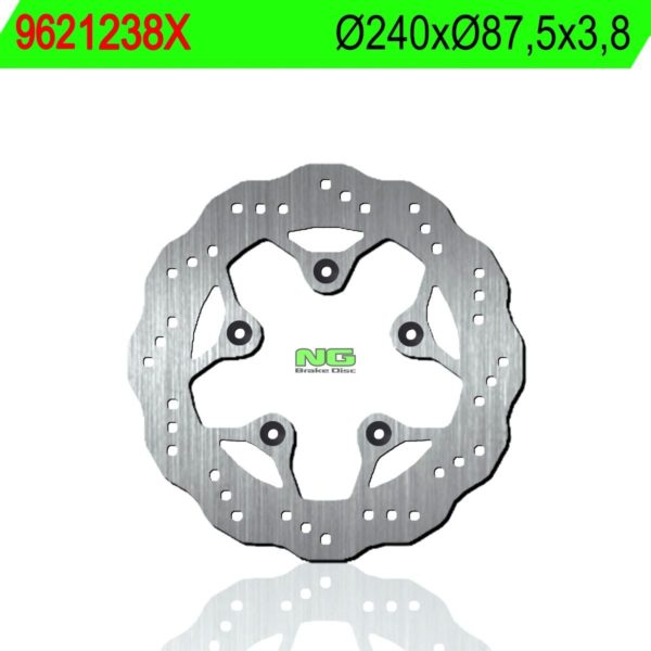 Disco de freno NG ondulado 1238X Ø240 x Ø87.5 x 3.8