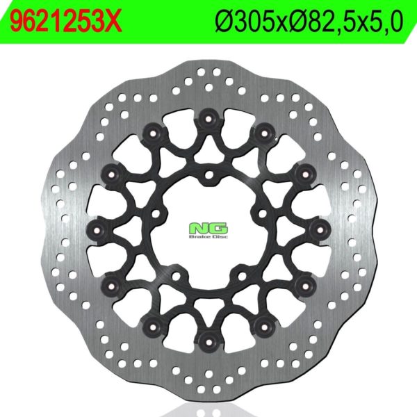 Disco de freno NG ondulado1253X Ø305 x Ø82.5 x 5