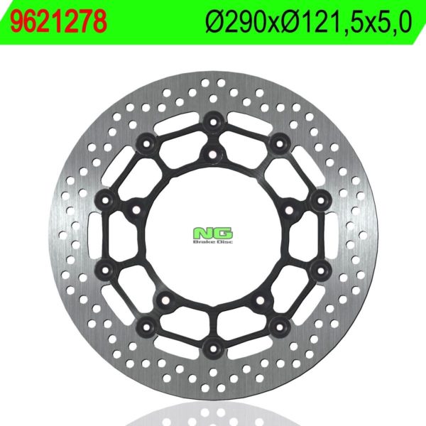 Disco de freno NG 1278 Ø290 x Ø121.5 x 5