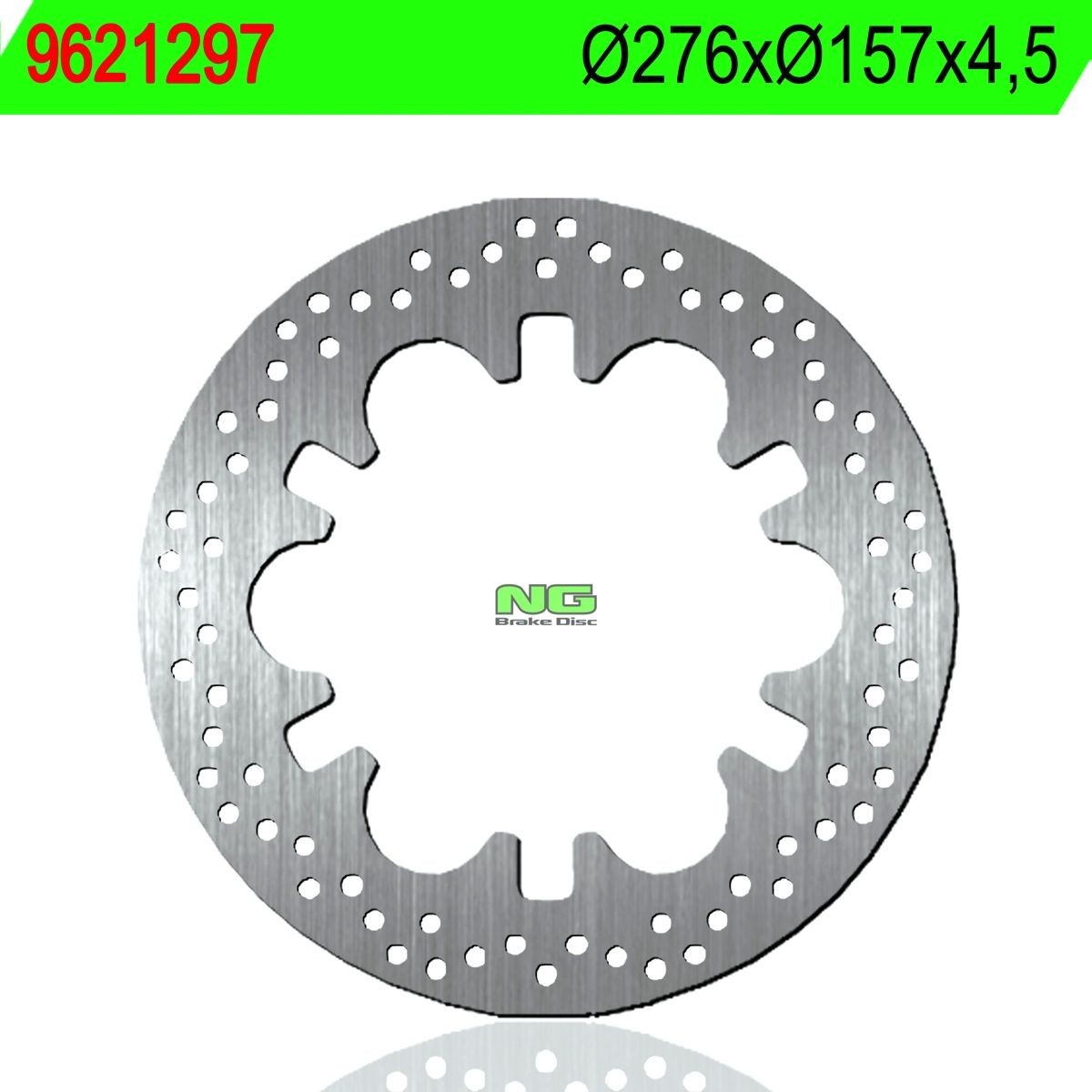 Disco de freno NG 1297 Ø276 x Ø157 x 5