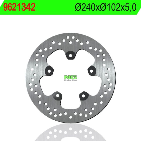 Disco de freno NG 1342 Ø240 x Ø102 x 5