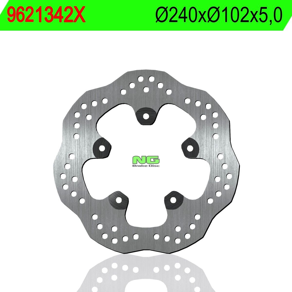 Disco de freno NG ondulado1342X Ø240 x Ø102 x 5