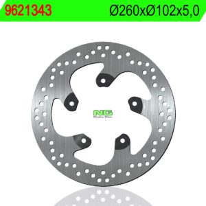 Disco de freno NG 1343 Ø260 x Ø102 x 5