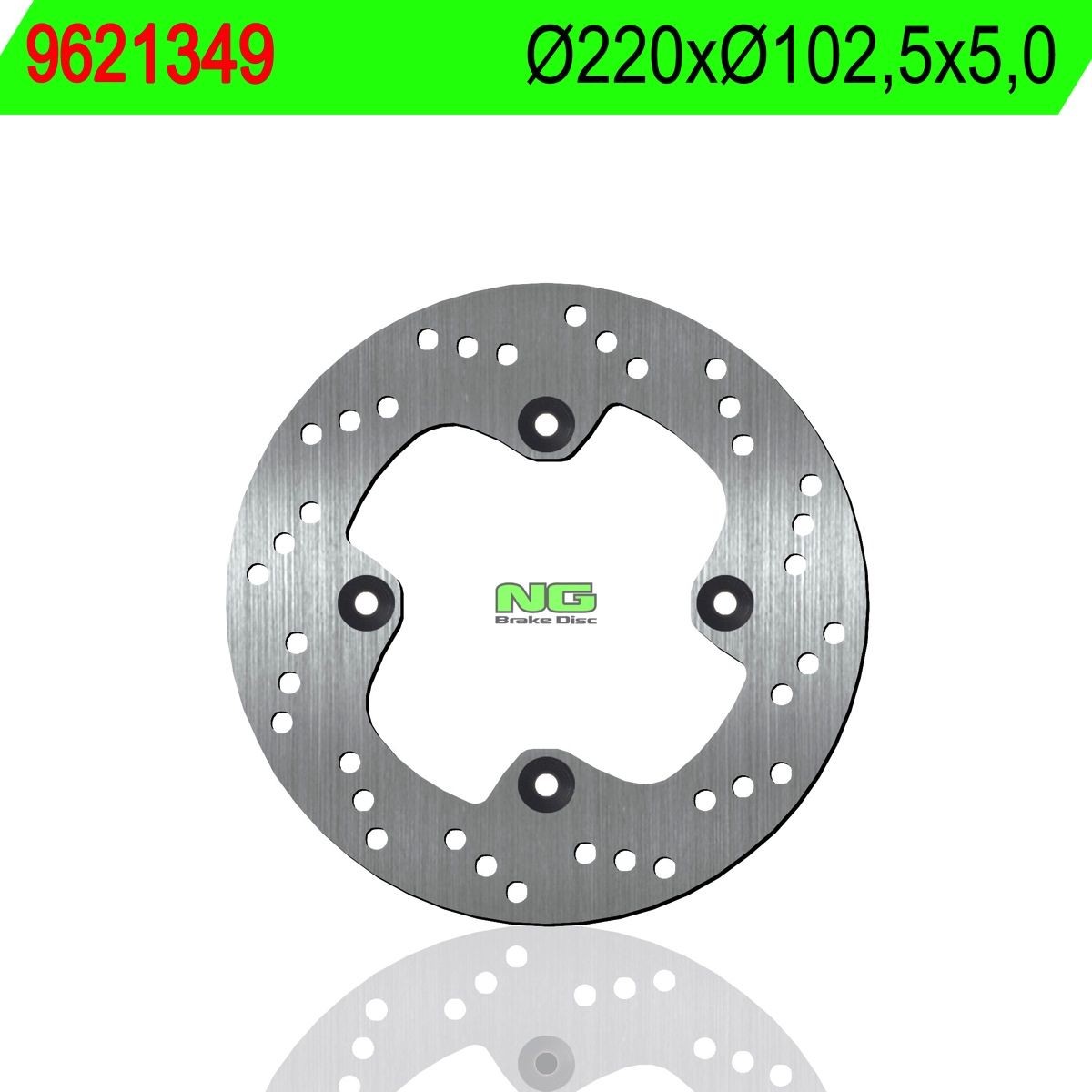 Disco de freno NG 1349 Ø220 x Ø102.5 x 5