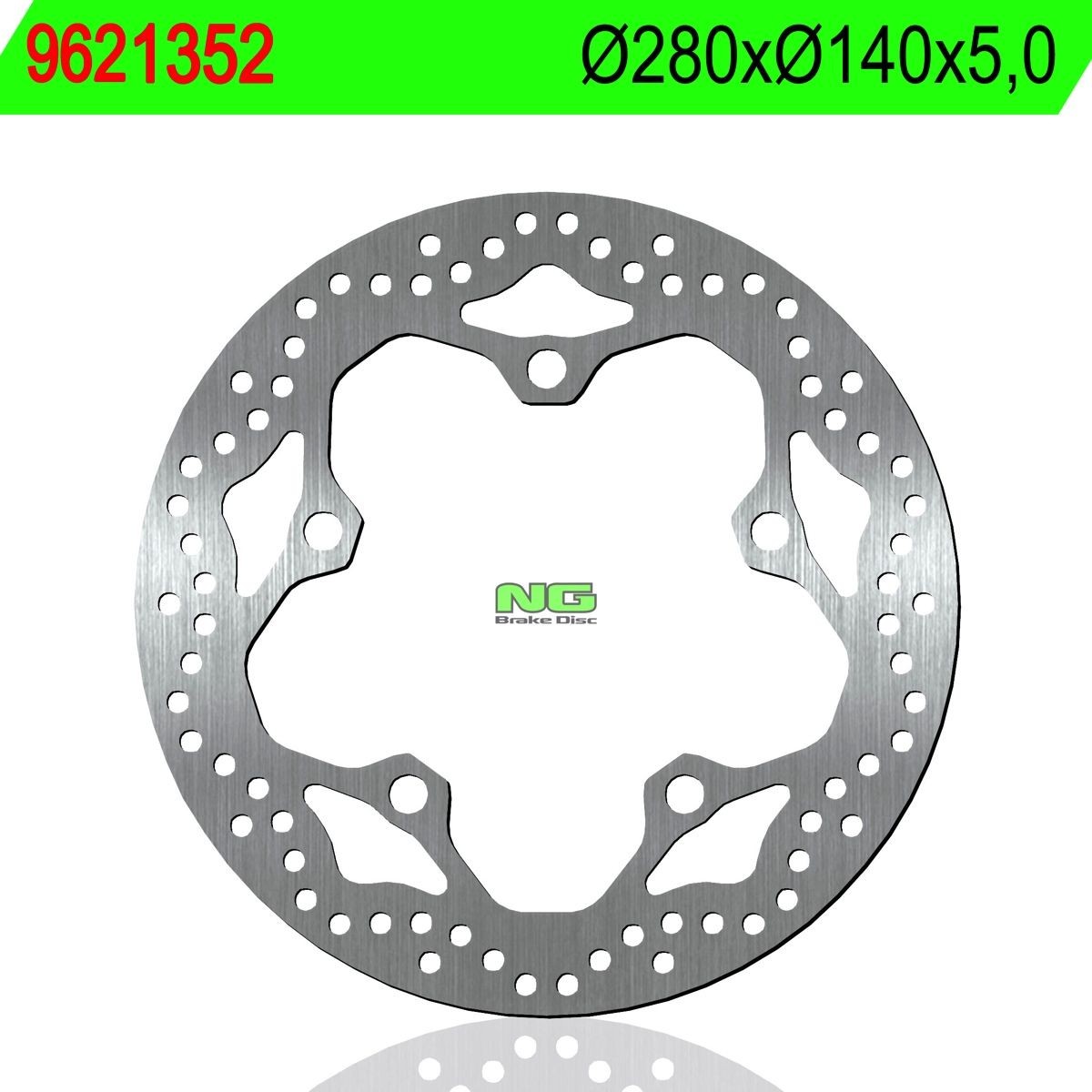 Disco de freno NG 1352 Ø280 x Ø140 x 5