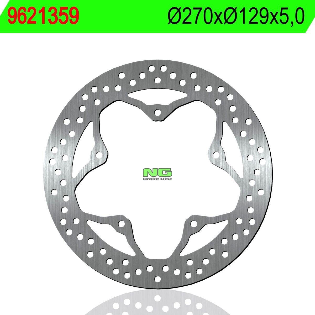 Disco de freno NG 1359 Ø270 x Ø129 x 5