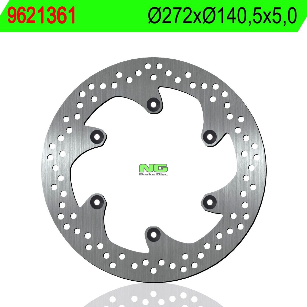 Disco de freno NG 1361 Ø272 x Ø140.5 x 5