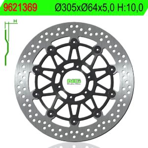 Disco de freno NG flotante 9621369 Ø305 x Ø64 x 5