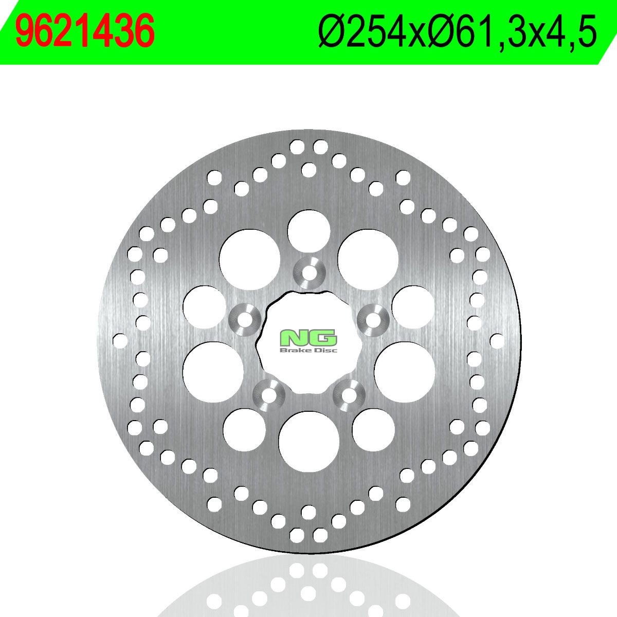 Disco de freno NG 1436 Ø254 x Ø61,35 x 4,5