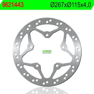 Disco de freno NG 1443 Ø267 x Ø115 x 4