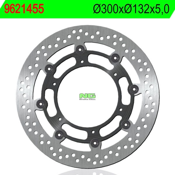 Disco de freno NG flotante 1455 Ø300 x Ø132 x 5