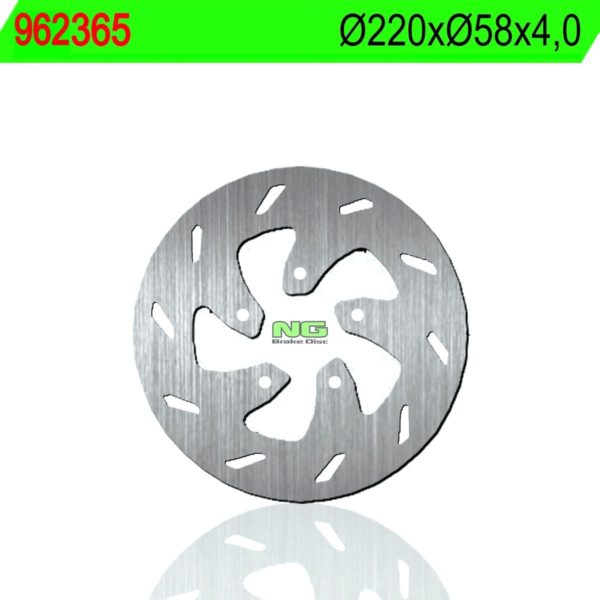 Disco de freno NG 365 Ø220 x Ø58 x 4